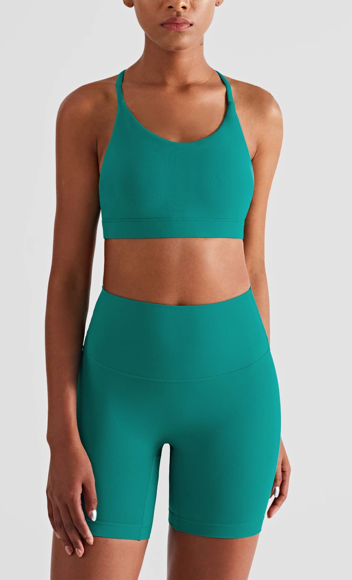 Luna 2 Piece Sports Bra & Shorts Yoga Pilates Workout Set
