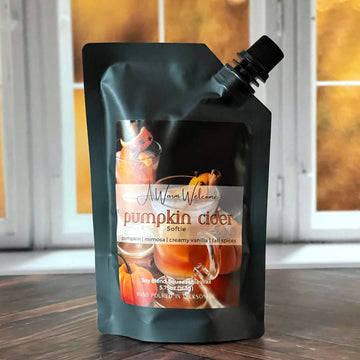 Pumpkin Cider Softie | Squeeze Wax Melt | Soft Candle