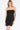 Black sleeveless lace mini dress with back open design, tiered style by The Vintage Shop, featuring vintage cowgirl charm.
