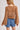 Blueivy mocha crochet bell sleeve cardigan with open knit, button details, and short sleeves, perfect for boho chic style.