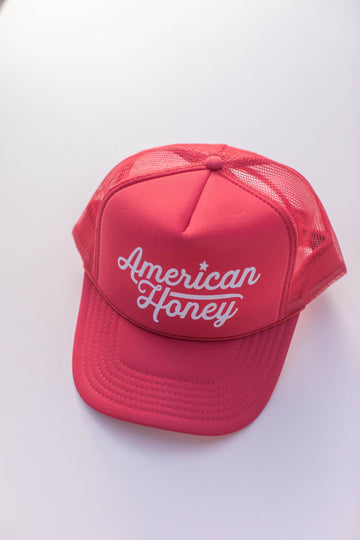 Fourth of July American Honey Trucker Hat