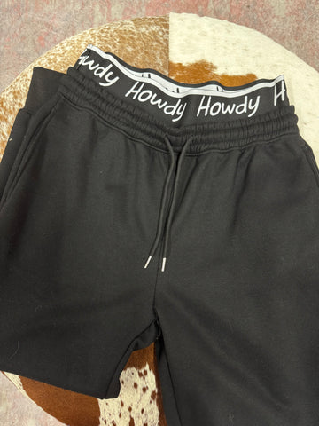 Howdy Joggers Black