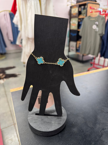 Turquoise Pendant Bracelet