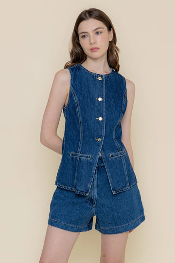 Denim Vest