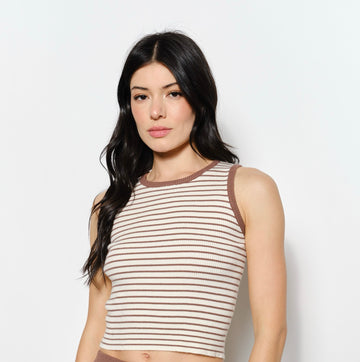 Tilly Striped Knit Tank Top