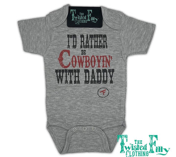 I'd Rather Be Cowboyin' with Daddy One Piece