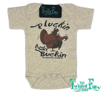 Pluckin and Buckin Infant One Piece