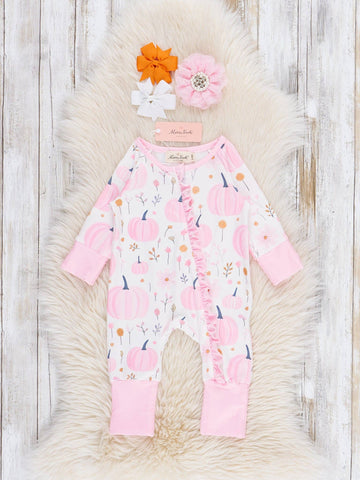 Cozy in the Patch Sleeper Pajamas