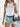 Bold & Beyond Openwork Sleeveless Knit Tank – Summer Ribbed Halter Top for Women - Cowgirl Charm