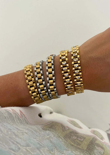Chansuttpearls DIAMOND ROLLY BRACELET - Cowgirl Charm