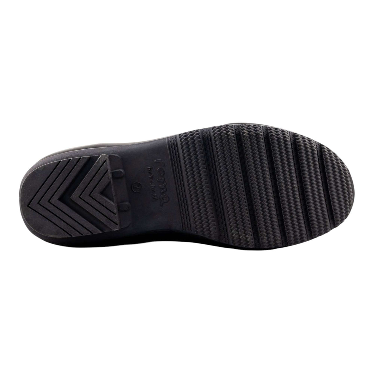 Roma Boots Chelsea matte eggplant women's ankle rain boots, slip-on waterproof footwear with stylish matte finish.