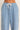 HYFVE Starstruck appliqué lounge pants in dusty blue, featuring star designs and comfortable fabric for casual wear.