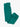 Girls Emerald Green Footless Ruffle Tights - Cowgirl Charm