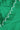 Green Scallop Sleeve Ruffle Trim Top - Cowgirl Charm