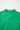 Green Scallop Sleeve Ruffle Trim Top - Cowgirl Charm