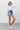 High Rise Distressed Denim Shorts with Raw Hem - Cowgirl Charm