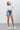 High Rise Distressed Denim Shorts with Raw Hem - Cowgirl Charm