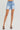 High Rise Mid - Thigh Distressed Denim Shorts – 5" Inseam Classic Cutoff - Cowgirl Charm