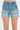 High Rise Patched Pocket Denim Shorts – Light Wash - Cowgirl Charm