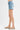 High Rise Patched Pocket Denim Shorts – Light Wash - Cowgirl Charm