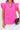 Hot Pink Ruffle Sleeve Top – Scalloped V - Neck Blouse | Cowgirl Charm Boutique - Cowgirl Charm
