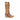 Hyer Tipton Women’s Saddle Tan Crunch Cowhide Cowboy Boots