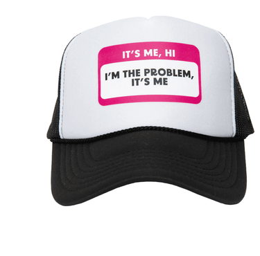 Katydid "It's Me I'm the Problem" hat featuring bold text and casual style, perfect for everyday wear and making a statement.