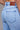 Light Wash Distressed 33" Inseam Dad Jean - Cowgirl Charm