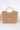 Cowgirl Charm Natural Charm woven handbag with leather straps and intricate woven pattern, perfect for casual or boho style.