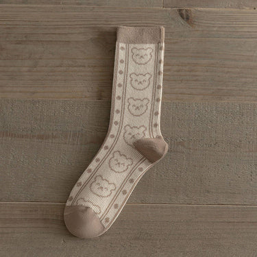 NEW AUTUMN COTTON WOMEN'S MID - CALF SOCKS_CWMS1110 - Cowgirl Charm