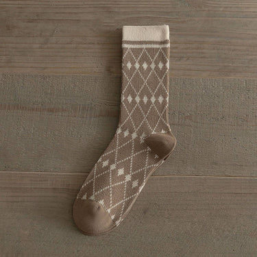 NEW AUTUMN COTTON WOMEN'S MID - CALF SOCKS_CWMS1110 - Cowgirl Charm