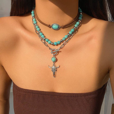 NEW FASHION PERSONALITY ETHNIC STYLE NECKLACE_CWMM3151 - Cowgirl Charm