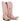 Pink Lane Smokeshow Boot by Lane Boots, stylish pink leather ankle boots with a sleek design and pointed toe.