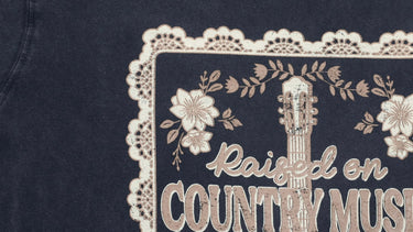 Raised on Country Graphic Tee - Cowgirl Charm