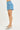 Risen Elastic Band Slouchy Shorts With Shirred Detail - Cowgirl Charm