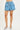 Risen Elastic Band Slouchy Shorts With Shirred Detail - Cowgirl Charm