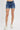 Risen Mid Rise Distressed Cuffed Denim Shorts – Women's Rolled Jean Shorts - Cowgirl Charm