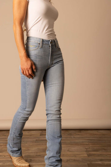 Sarah Kimes Jeans - Light Wash - Cowgirl Charm
