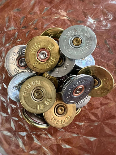 Shotgun Shell Lapel Pin - Cowgirl Charm