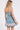 Stretch Denim Lace Ruffle Floral Mini Dress - Cowgirl Charm