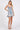 Stretch Denim Lace Ruffle Floral Mini Dress - Cowgirl Charm