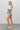 Tummy Control High Rise Distressed Denim Shorts with Elastic Waistband - Cowgirl Charm