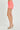 Tummy Control High Rise Fray Hem Shorts – Coral Stretch Fit - Cowgirl Charm