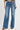 Tummy Control High Rise Wide Leg Jeans with Adjustable Waistband - Cowgirl Charm