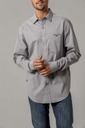 Kimes Ranch Team Shirt Grey
