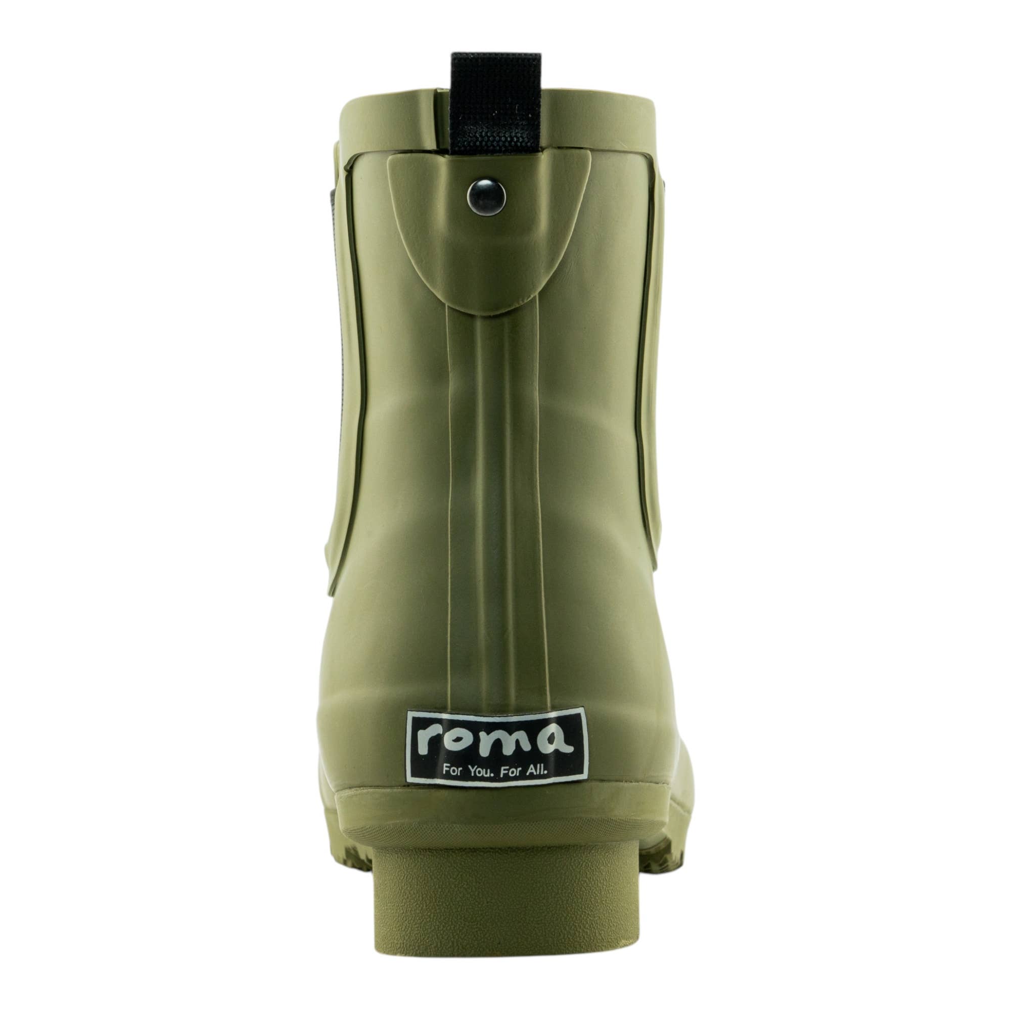 CHELSEA MATTE OLIVE WOMEN'S ANKLE RAIN BOOTS