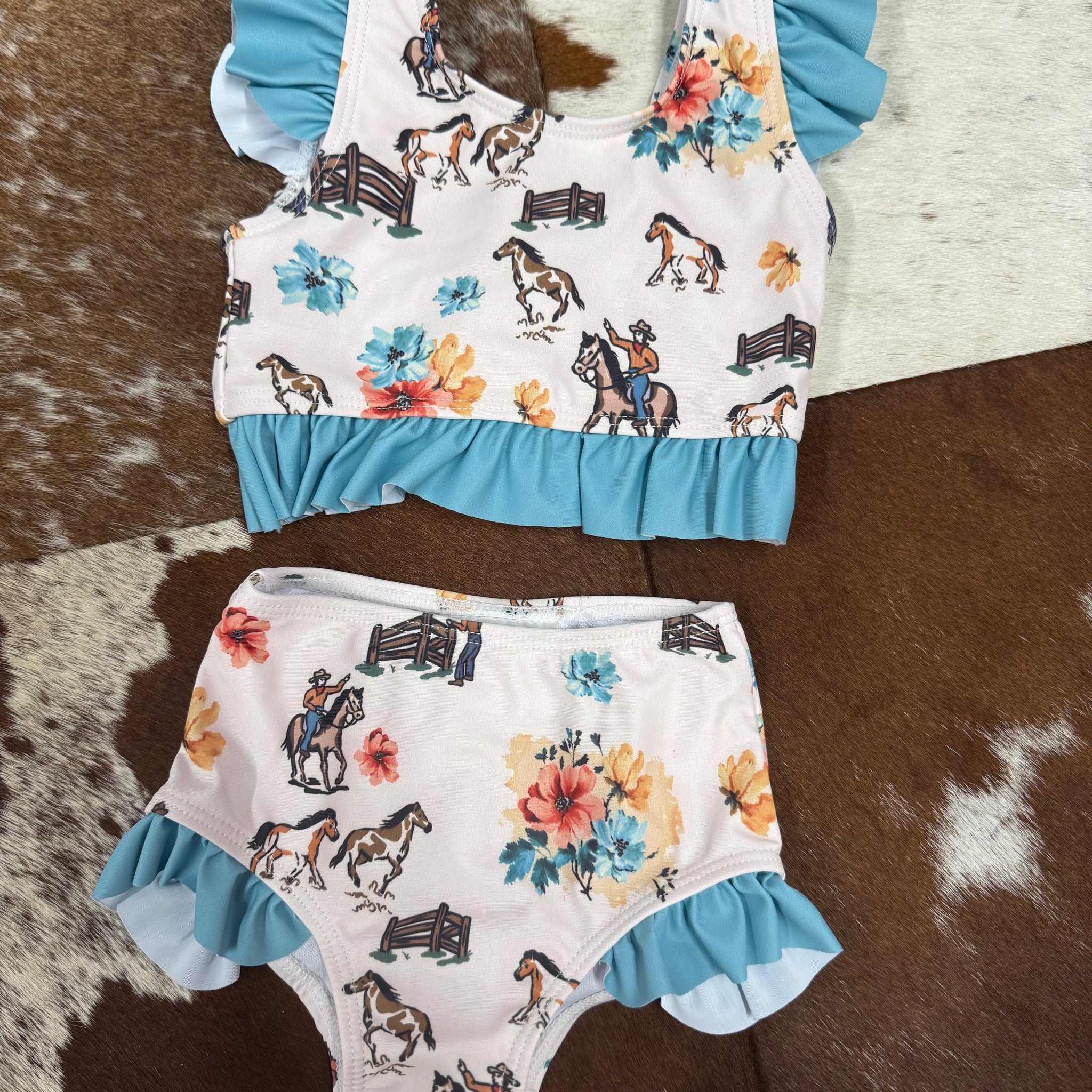 Ranch Hand Girls Swimsuit