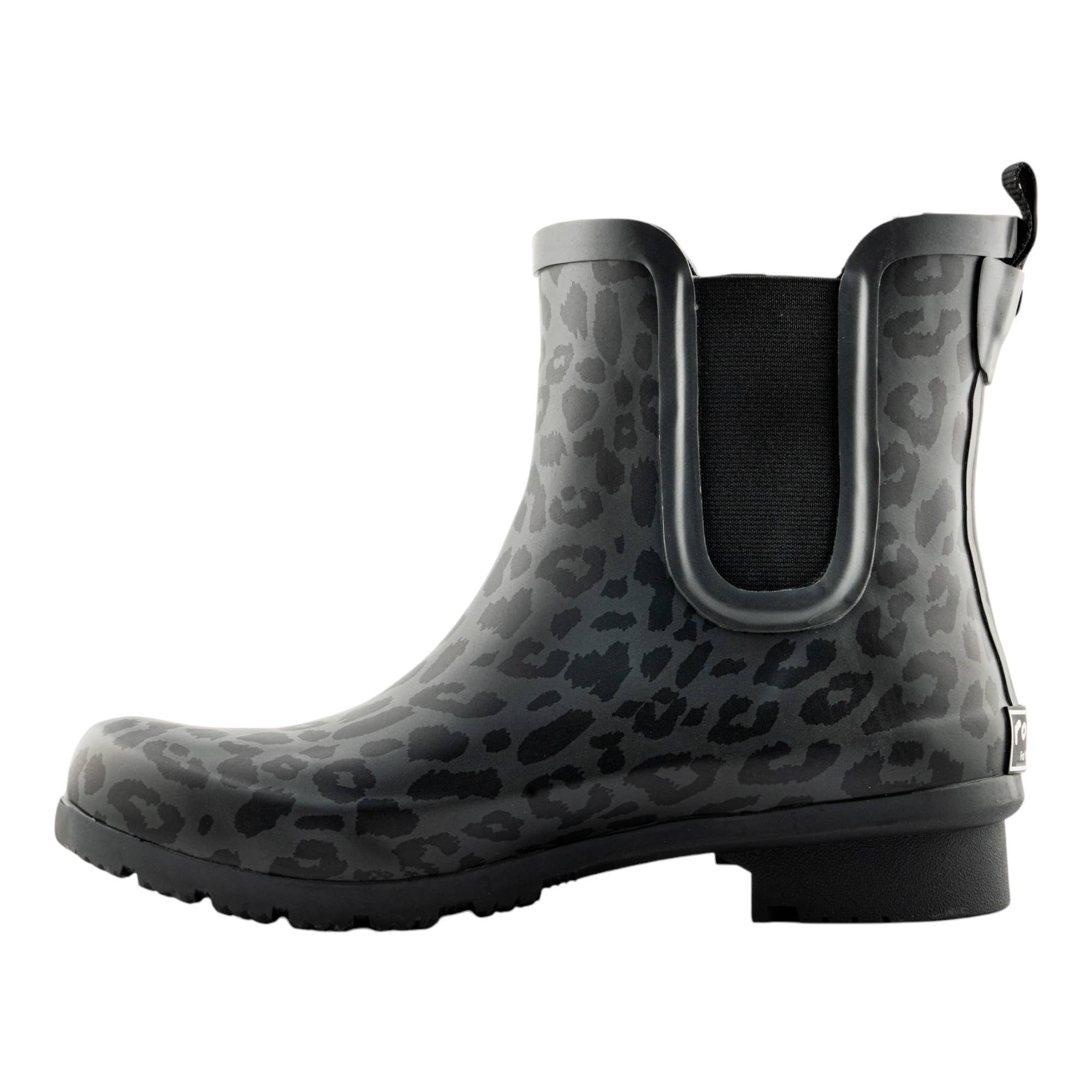 CHELSEA MATTE LEOPARD WOMEN'S RAIN BOOTS