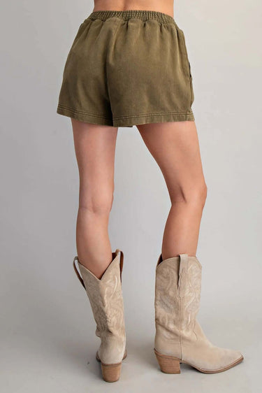 ee:some Elastic Waist Side Pocket Shorts