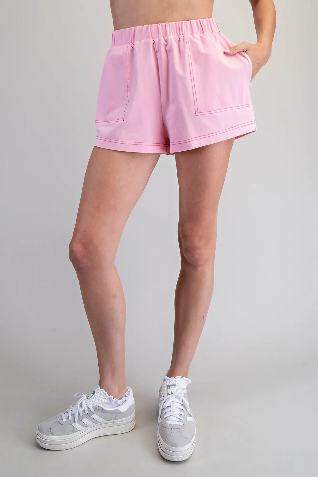 ee:some Elastic Waist Shorts